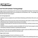 FireSmartBC LFR Facilitator Training package