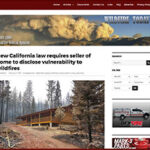 New California law requires seller of home to disclose vulnerability to wildfires