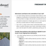 Firesmart fact sheet - roof