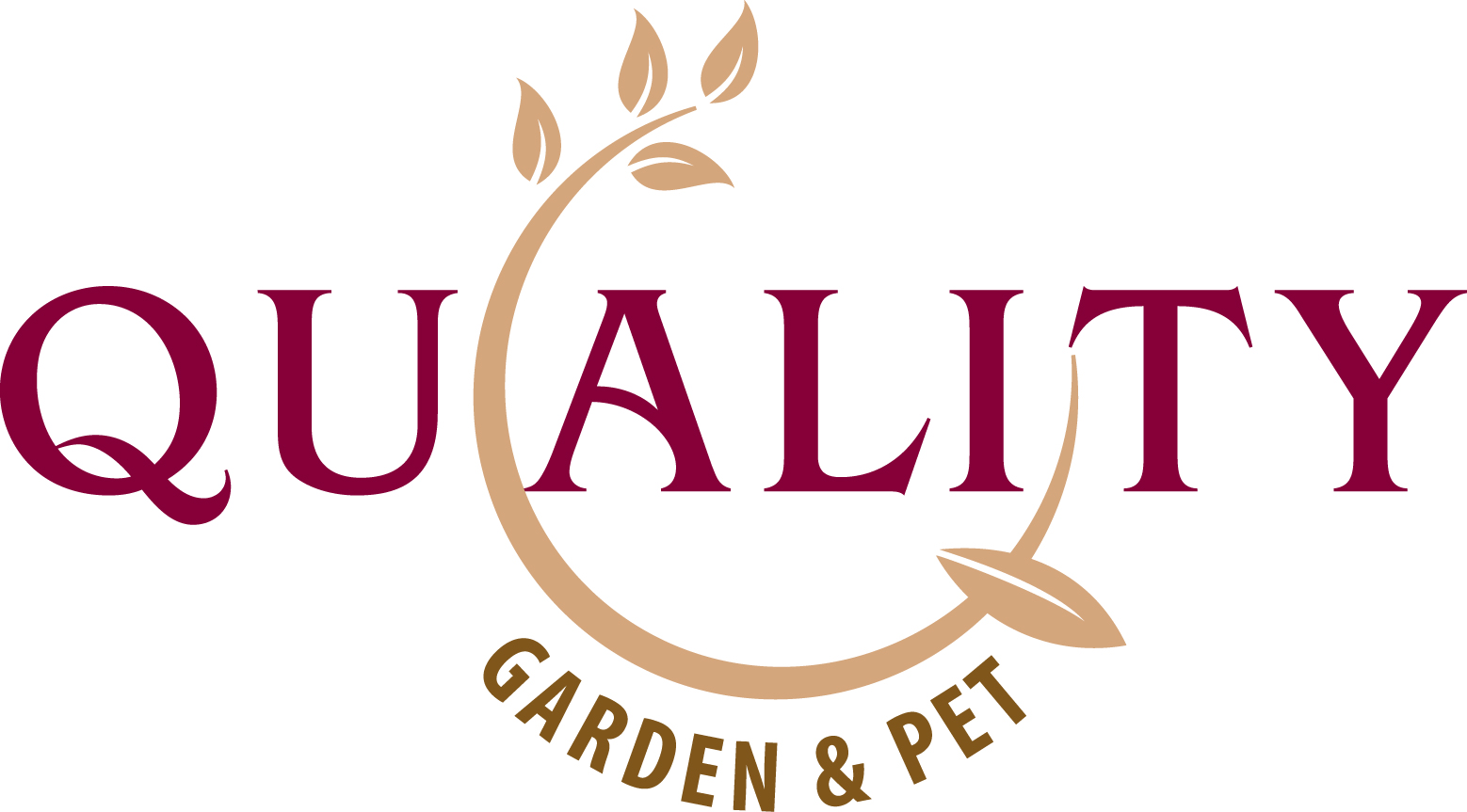 quality garden and pet logo